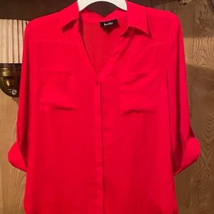Red by & by blouse